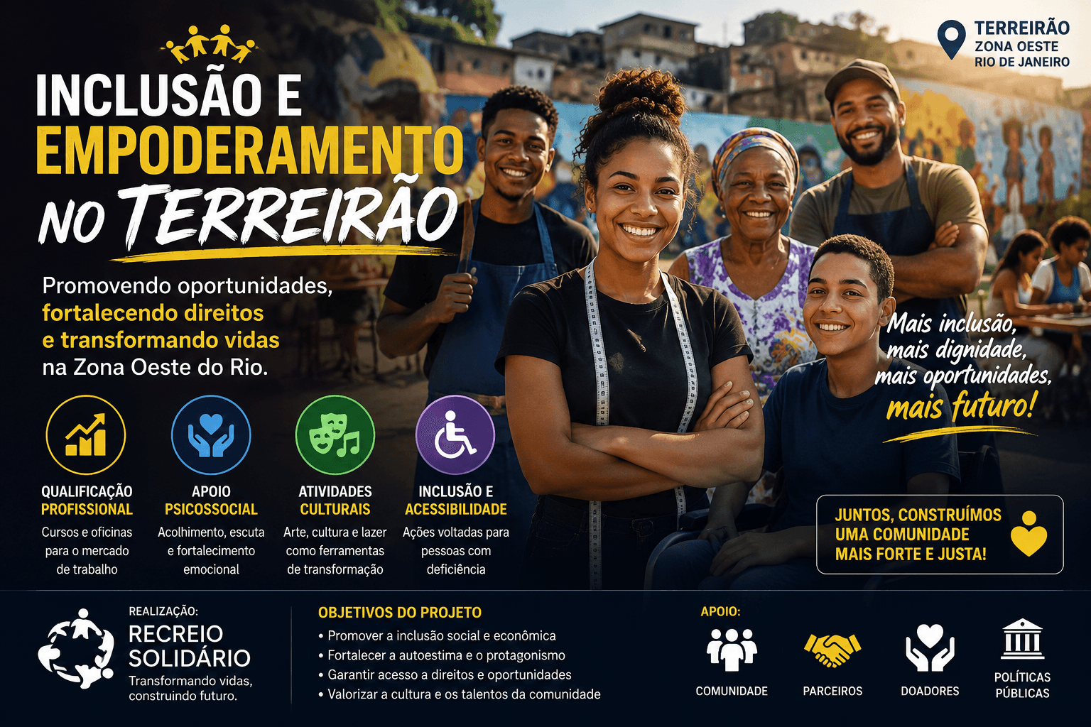 Inclusão e Empoderamento no Terreirão