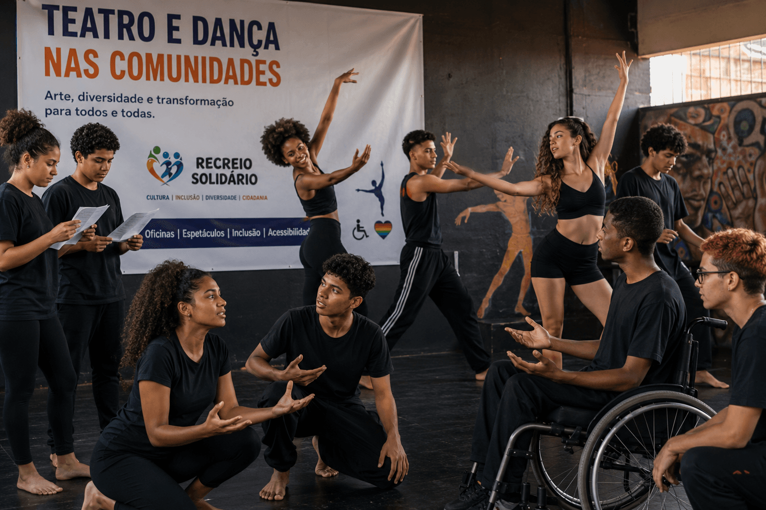 Teatro e Dança nas Comunidades
